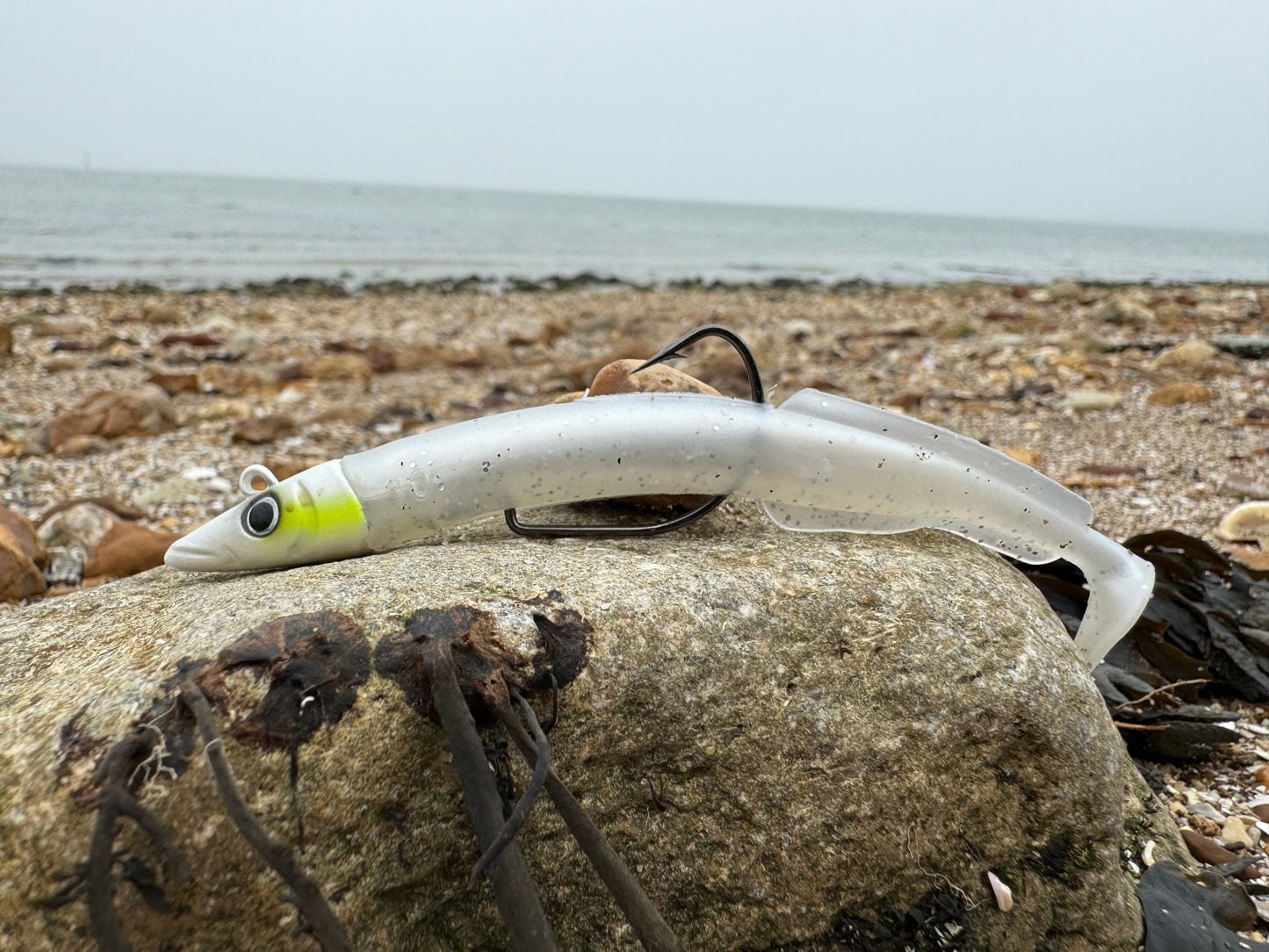 DRX Sandeels White and Silver Beach View