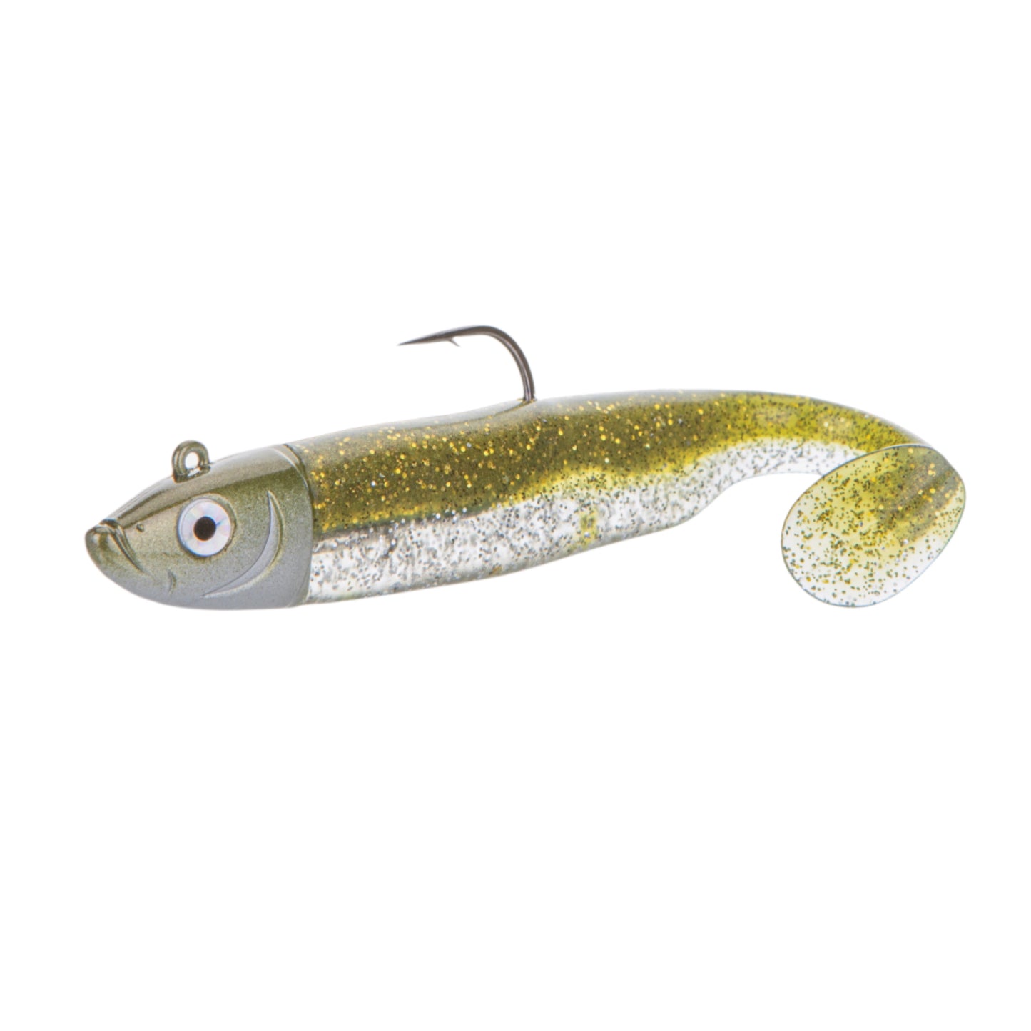 Drift Shad - Sparkling Khaki - Side View