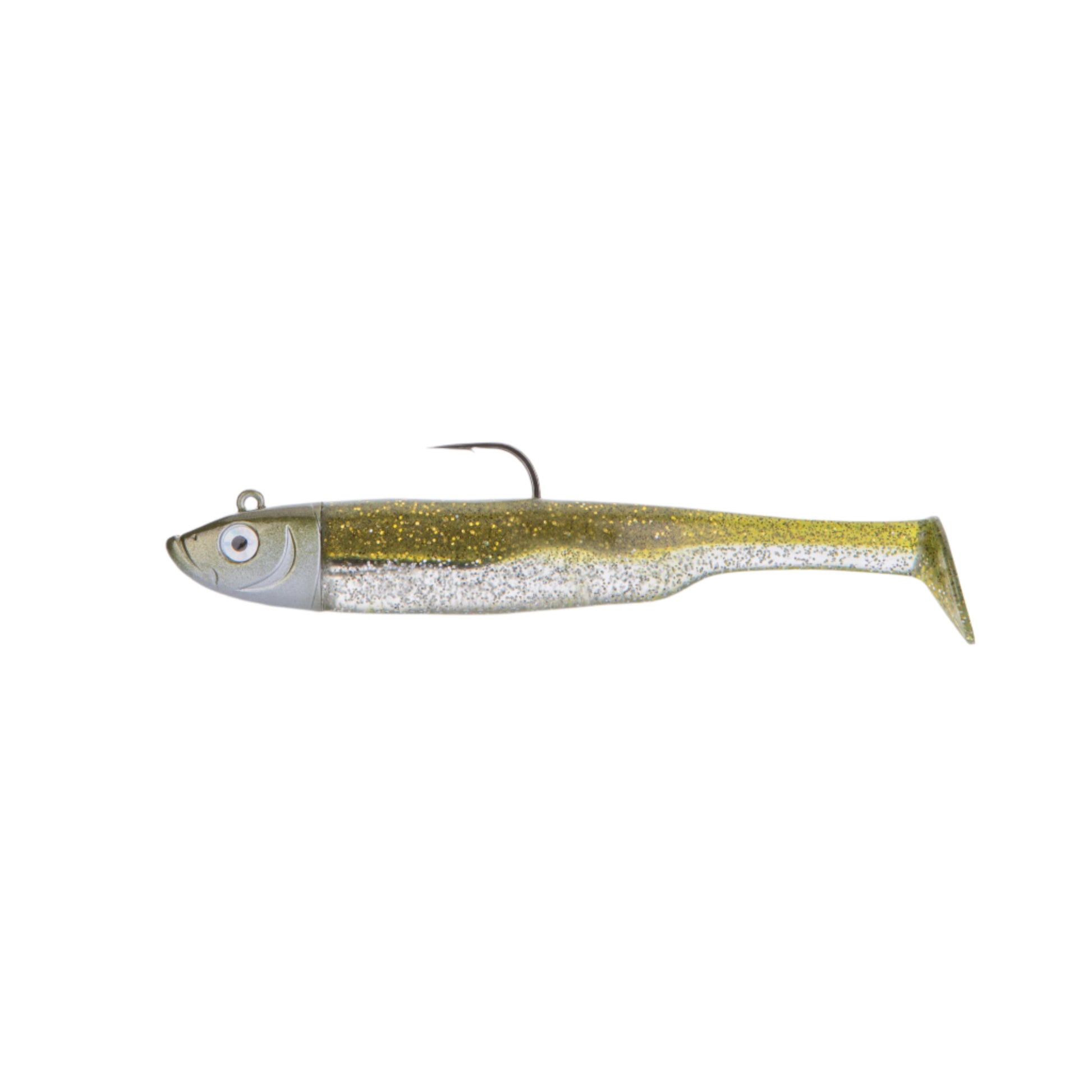 Drift Shad Sparkling Khaki Profile View