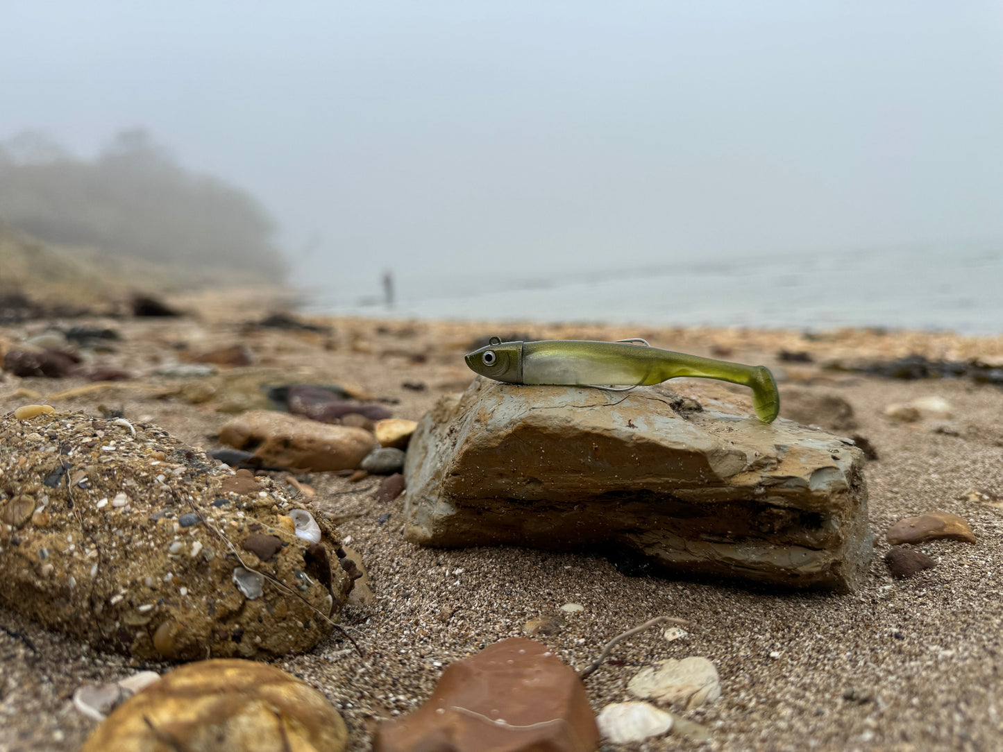 Drift Shoal Shad Khaki Beach View