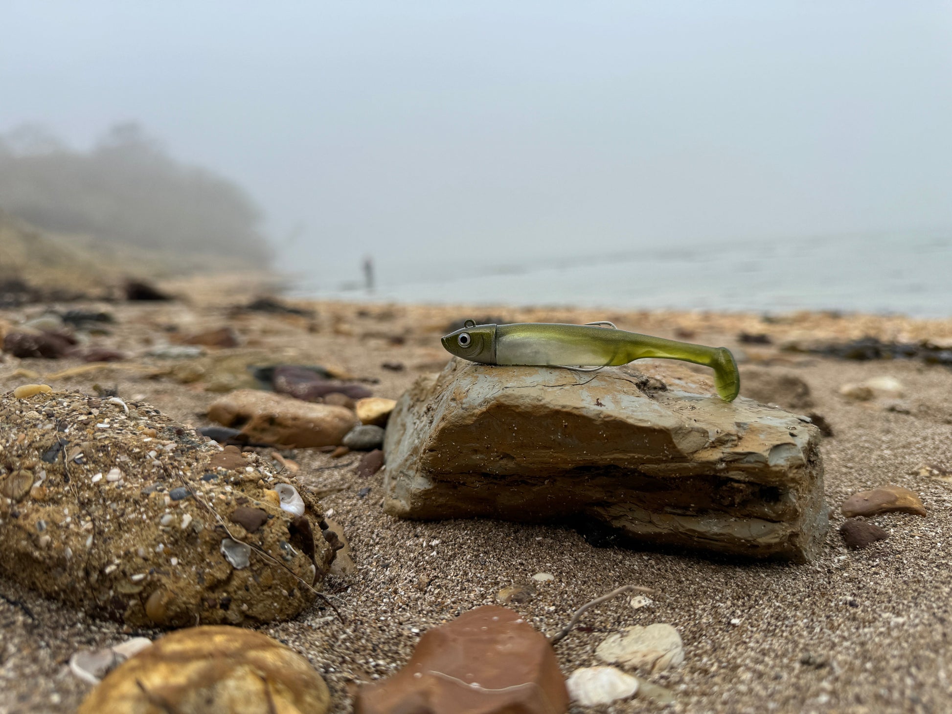 Drift Shoal Shad Khaki Beach View