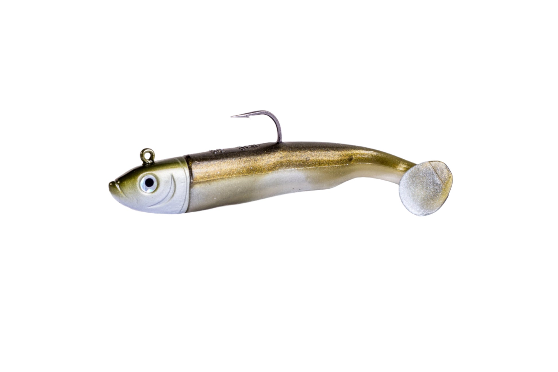 Drift Shad Khaki Side View