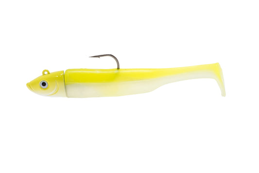 Drift Shad Lemon Profile View