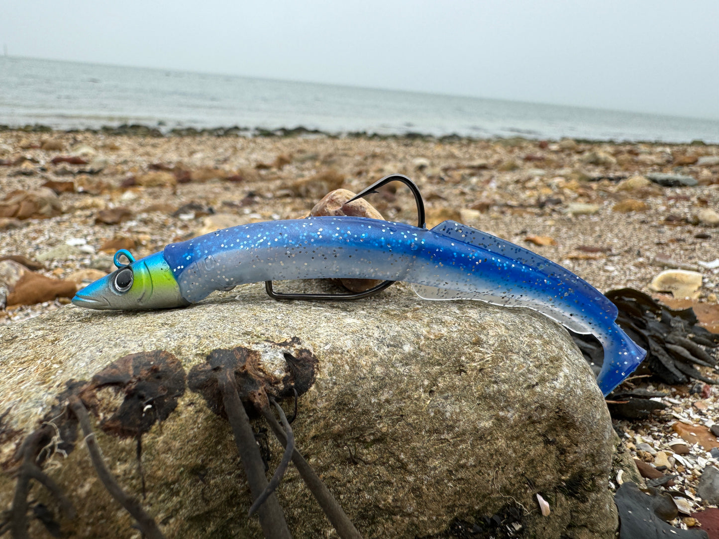 Two DRX Sandeels - Blue - Drift Fishing