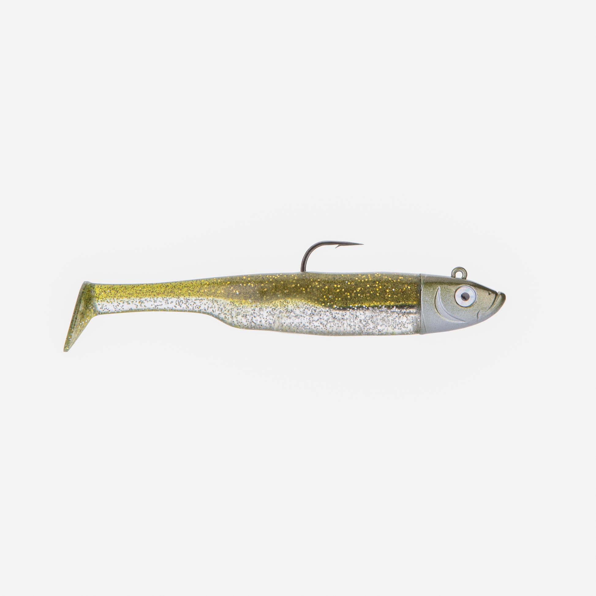 Two Drift Shads - Sparkling Khaki - Soft Plastic Lure - Drift Fishing