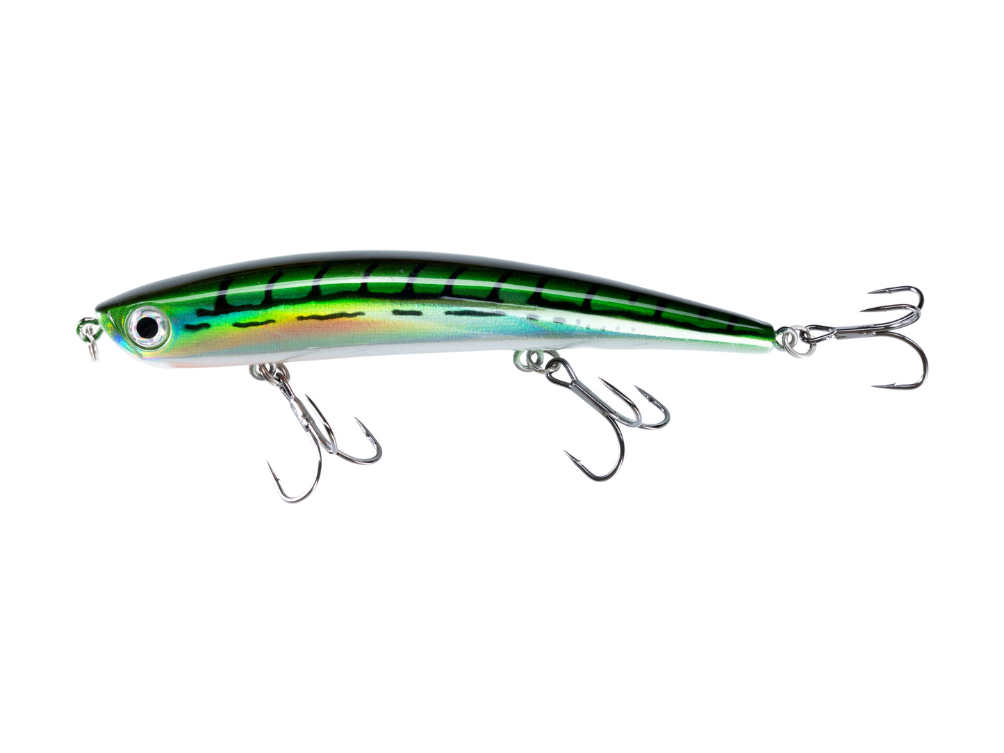 Drift Sub-Surf Minnow - Shallow Diving Fishing Lure - 20g - Green Mackerel