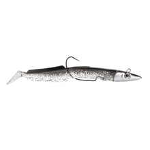 Load image into Gallery viewer, Two DRX Sandeels - 35g - Black and Silver - Drift Fishing
