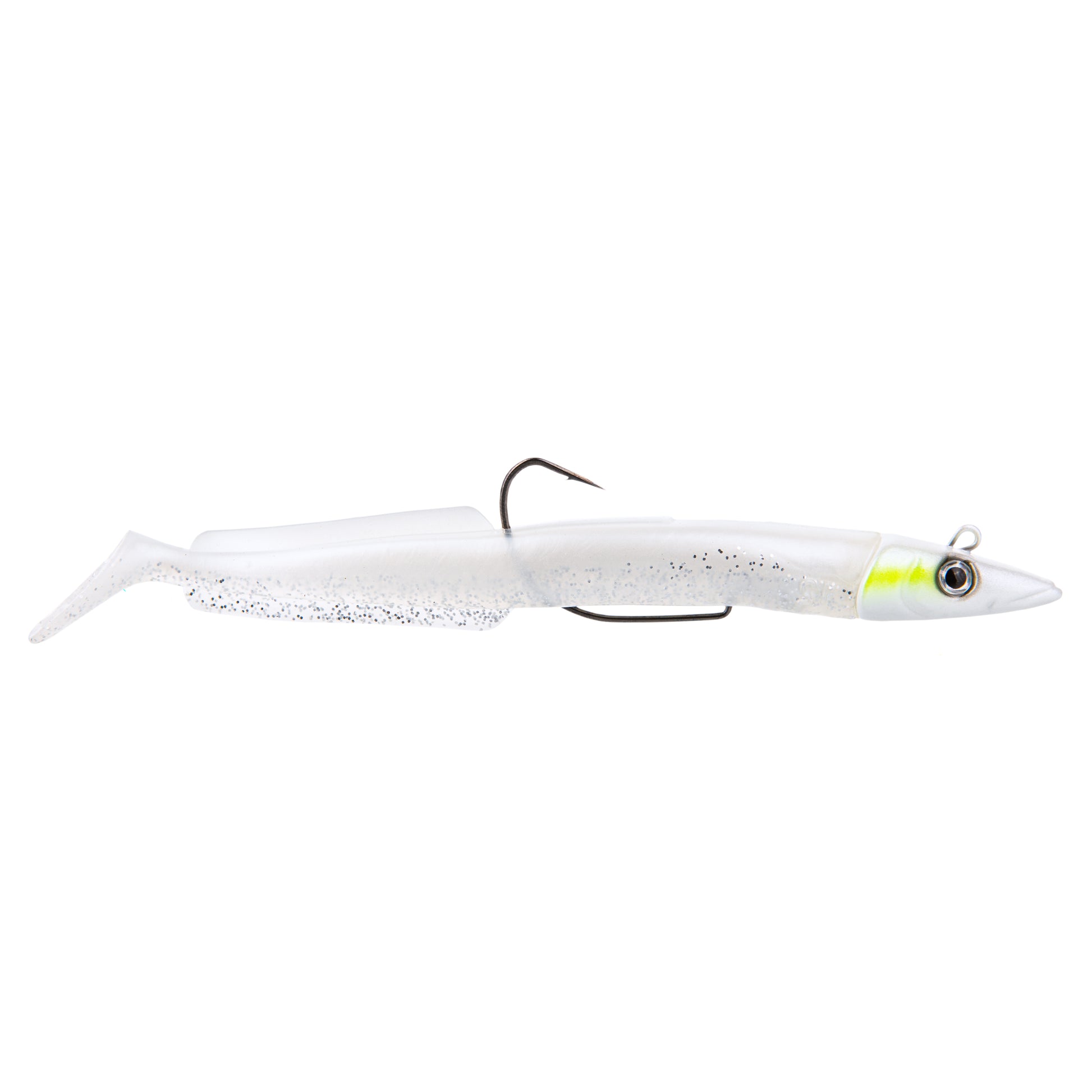 Two DRX Sandeels - 35g - White and Silver - Drift Fishing