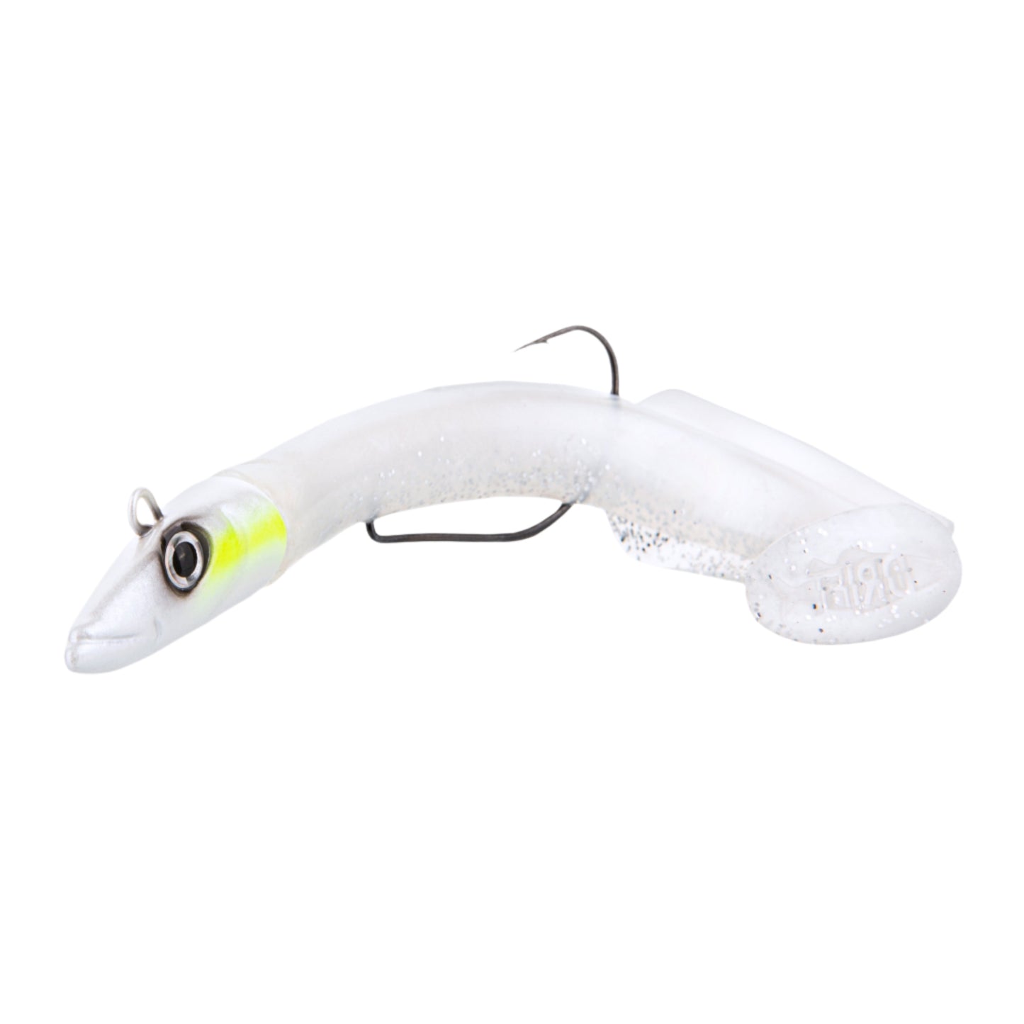DRX Sandeels White and Silver Side View