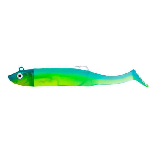 Drift Shoal Shad Blue/Green Profile View