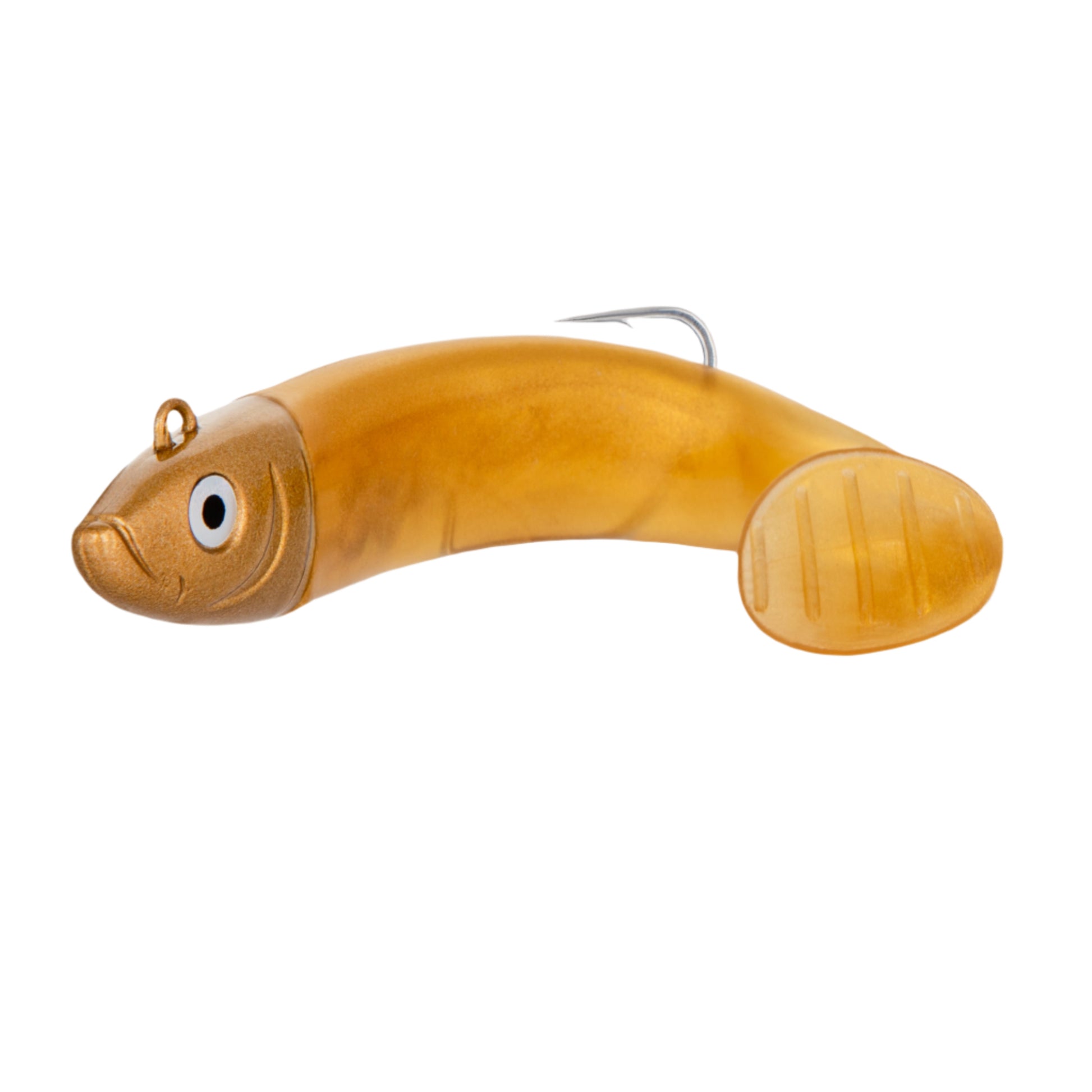 Drift Shoal Shad Gold Side View